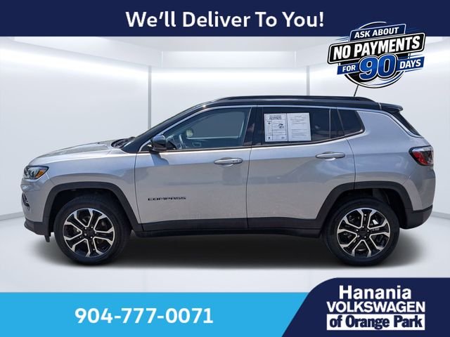 Used 2022 Silver Jeep Limited image 6