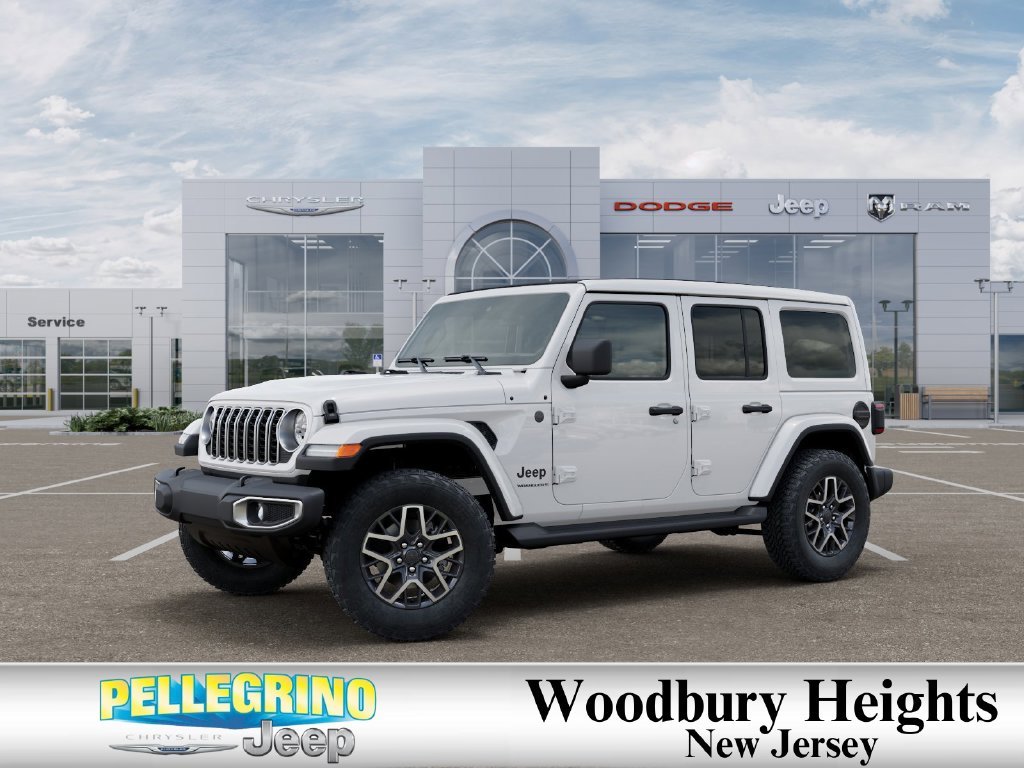 New 2027 Bright White Clear-Coat Paint Jeep Sahara image 2