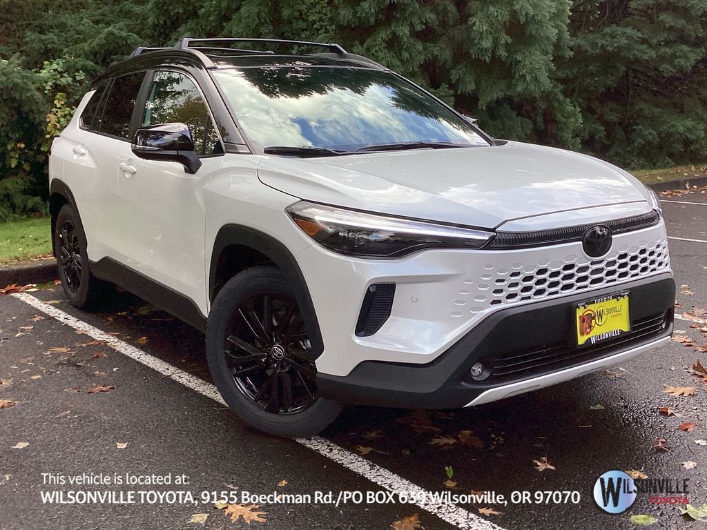 New 2026 Wind Chill Pearl with Jet Black roof Toyota Hybrid XSE image 1