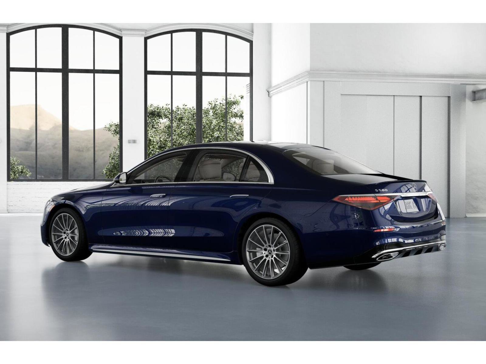 New 2026 MANUFAKTUR Mystic Blue Metallic Mercedes-Benz S 580 image 30