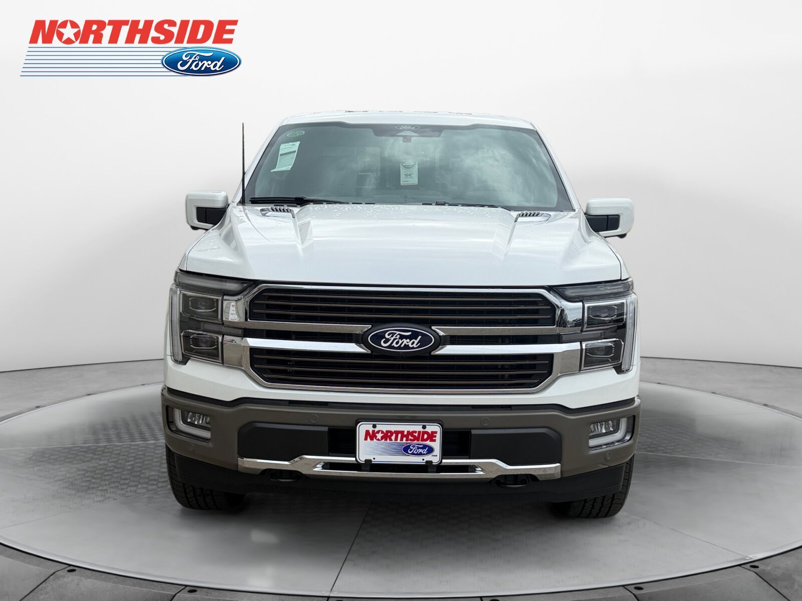 New 2026 Star White Metallic Tri-Coat Ford King Ranch image 2
