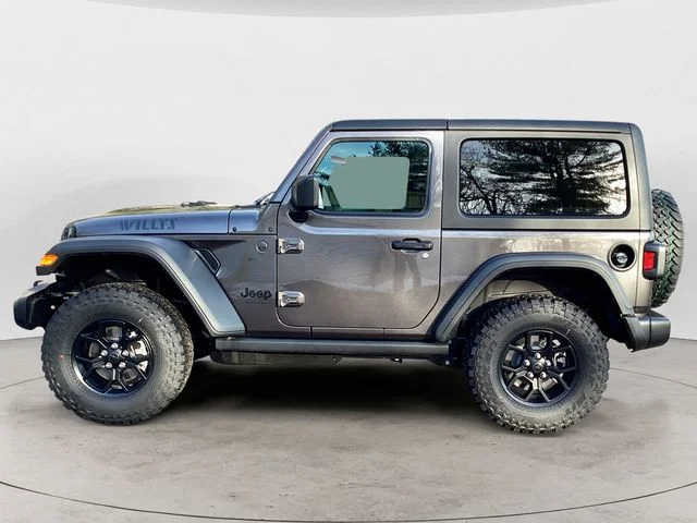 New 2026 Granite Crystal Metallic Clearcoat Jeep 2-DOOR WILLYS image 2