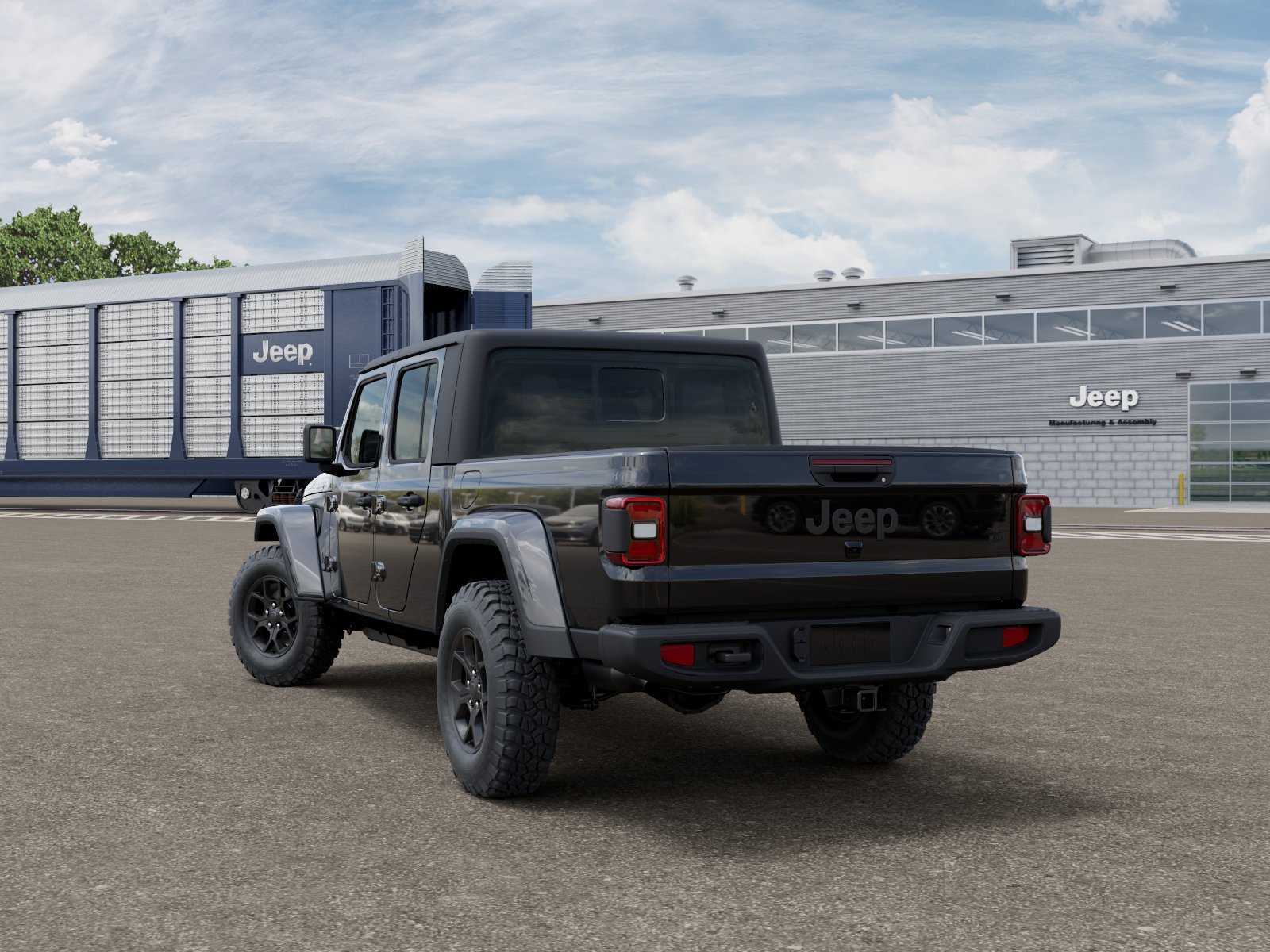 New 2026 Black Clear-Coat Exterior Paint Jeep Willys image 3