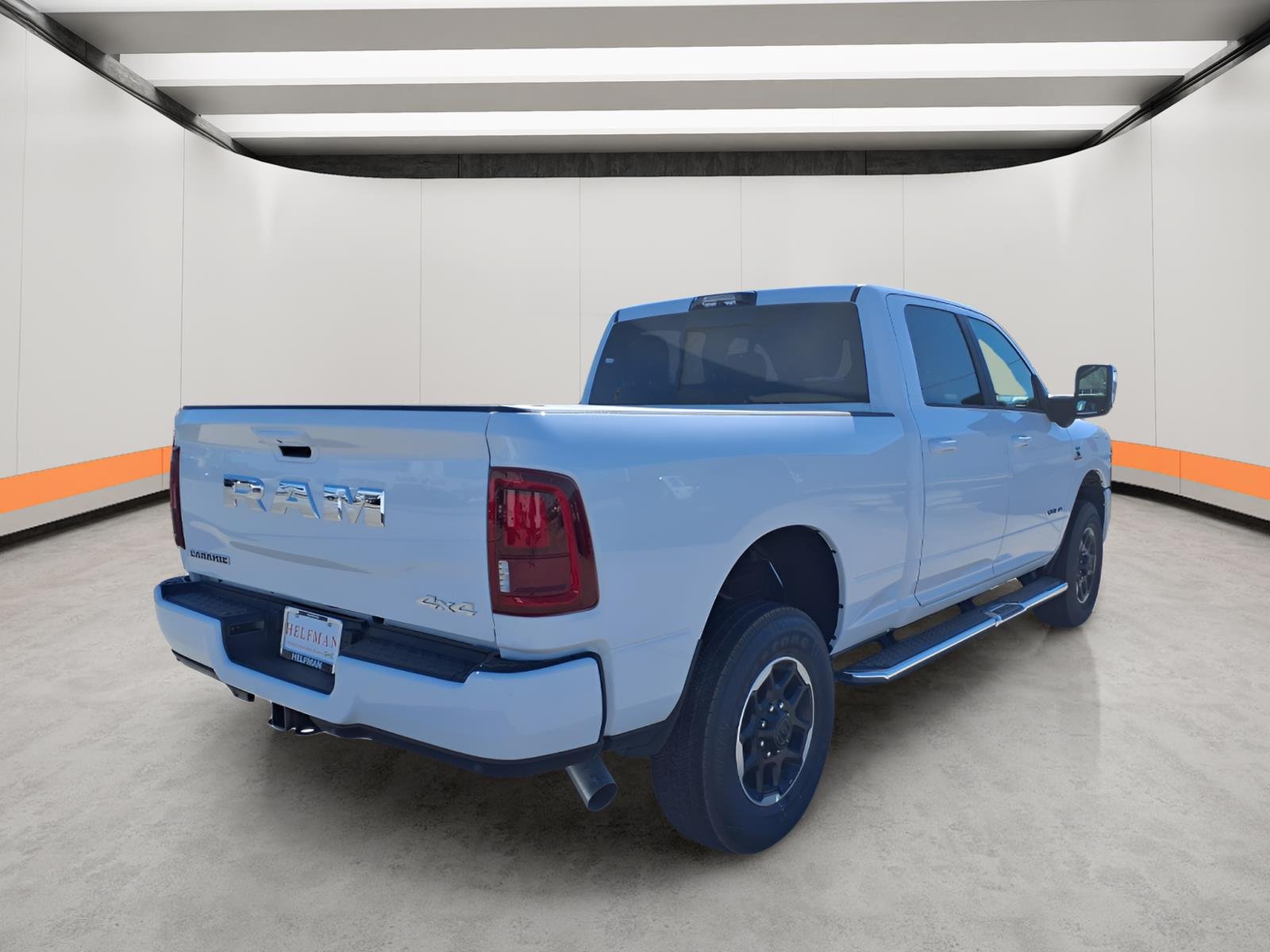 New 2026 Bright White Clear-Coat Exterior Paint RAM Laramie image 6