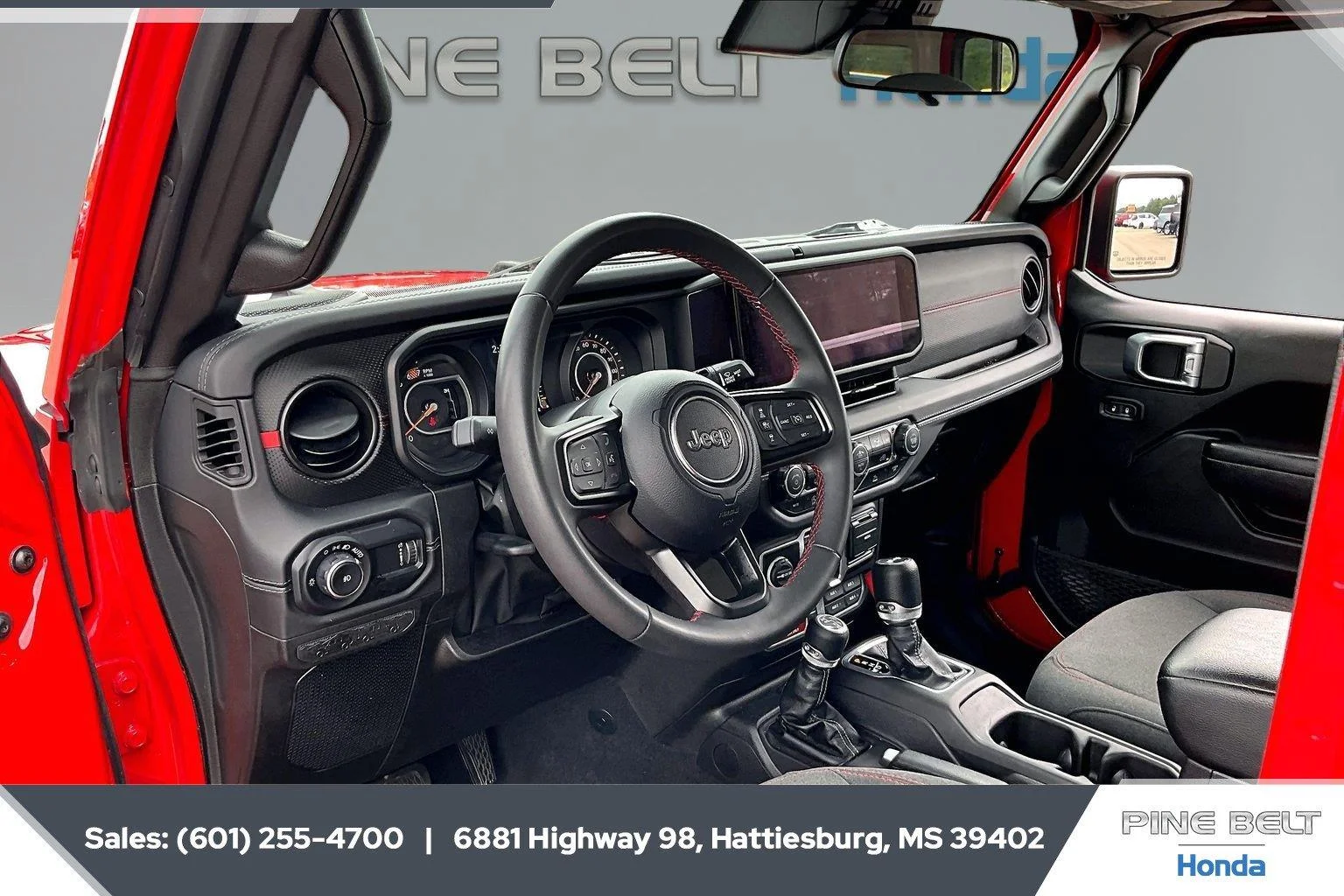 Used 2025 Firecracker Red Clearcoat Jeep Rubicon image 12
