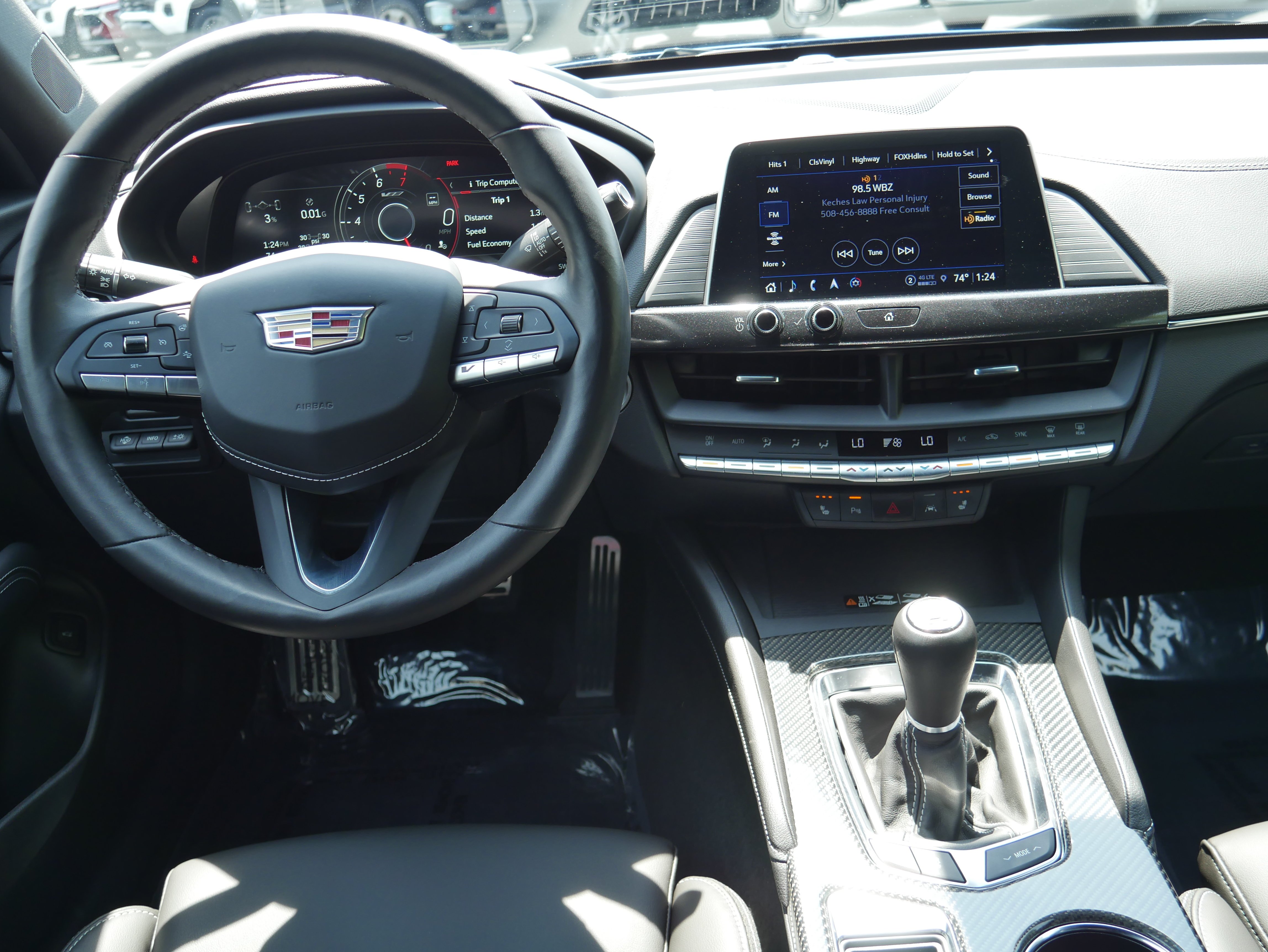 Used 2022 Wave Metallic Cadillac V-Series Blackwing image 16