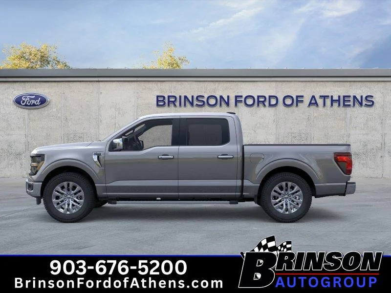 New 2026 Carbonized Gray Metallic Ford XLT image 3