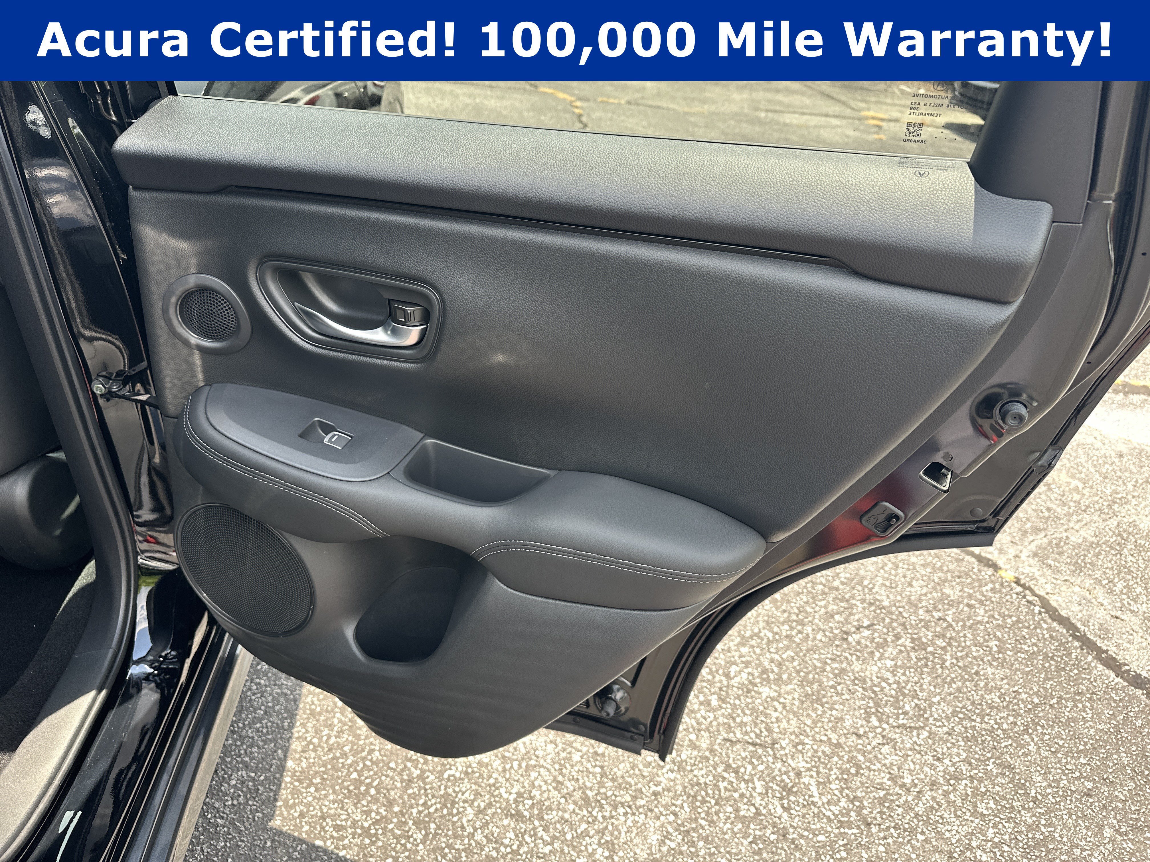 Used 2025 Crystal Black Pearl Acura Base image 18