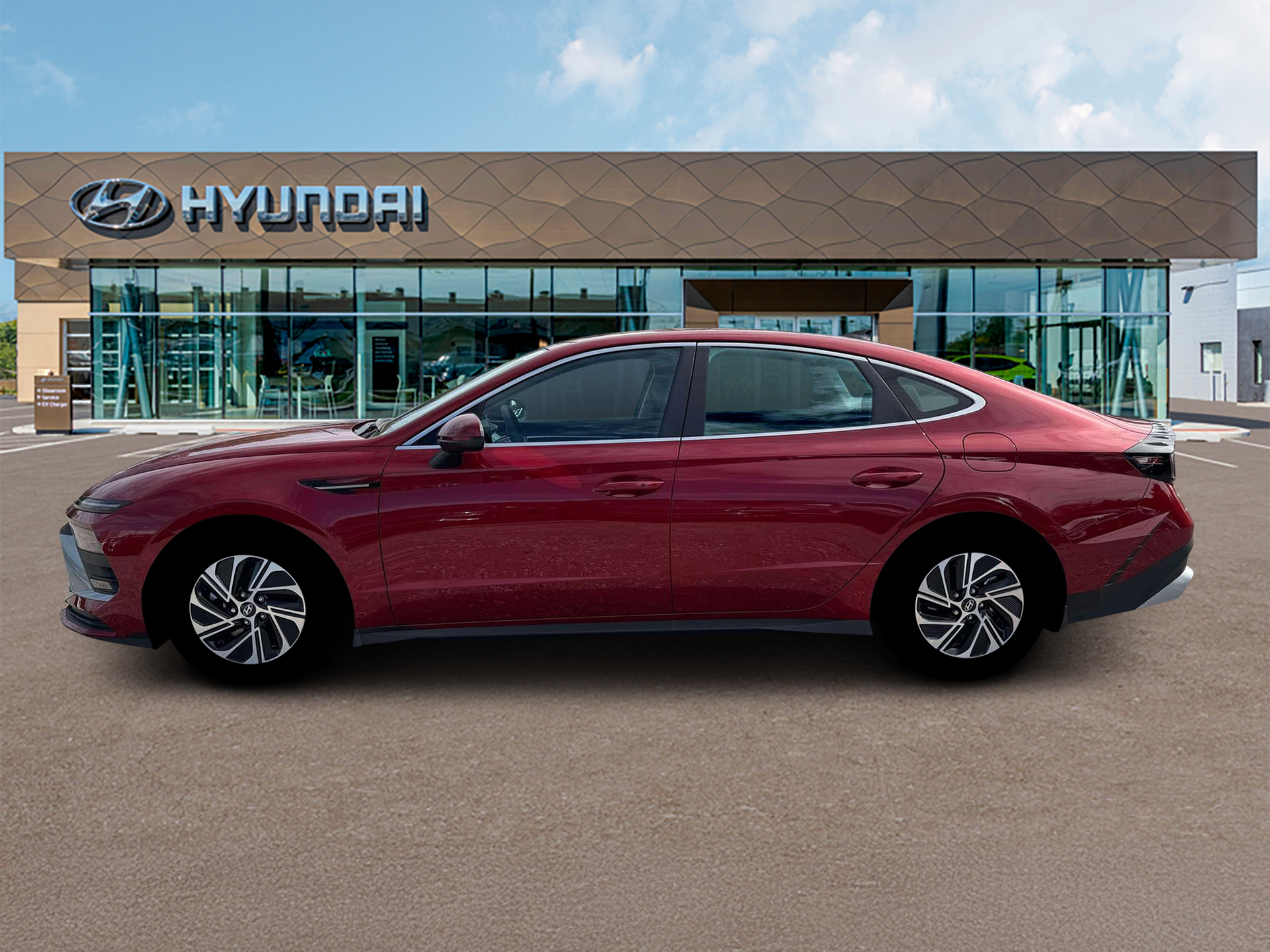 New 2026 Red Hyundai Blue image 3