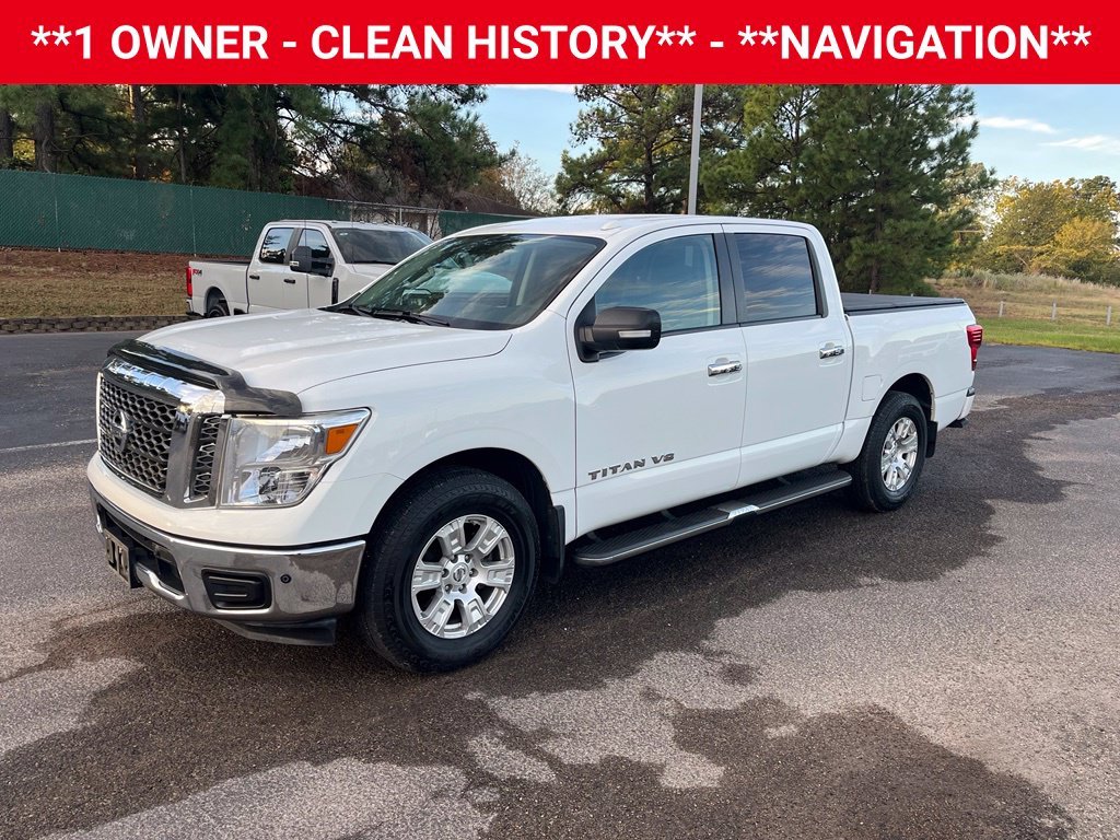 Used 2018 Glacier White Nissan SV image 2