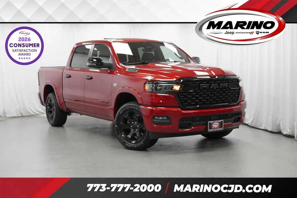 New 2026 Molten Red Pearl-Coat Exterior Paint RAM Big Horn/Lone Star image 1