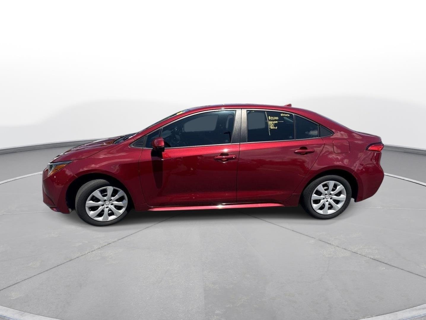 Used 2022 Ruby Flare Pearl Toyota LE image 9