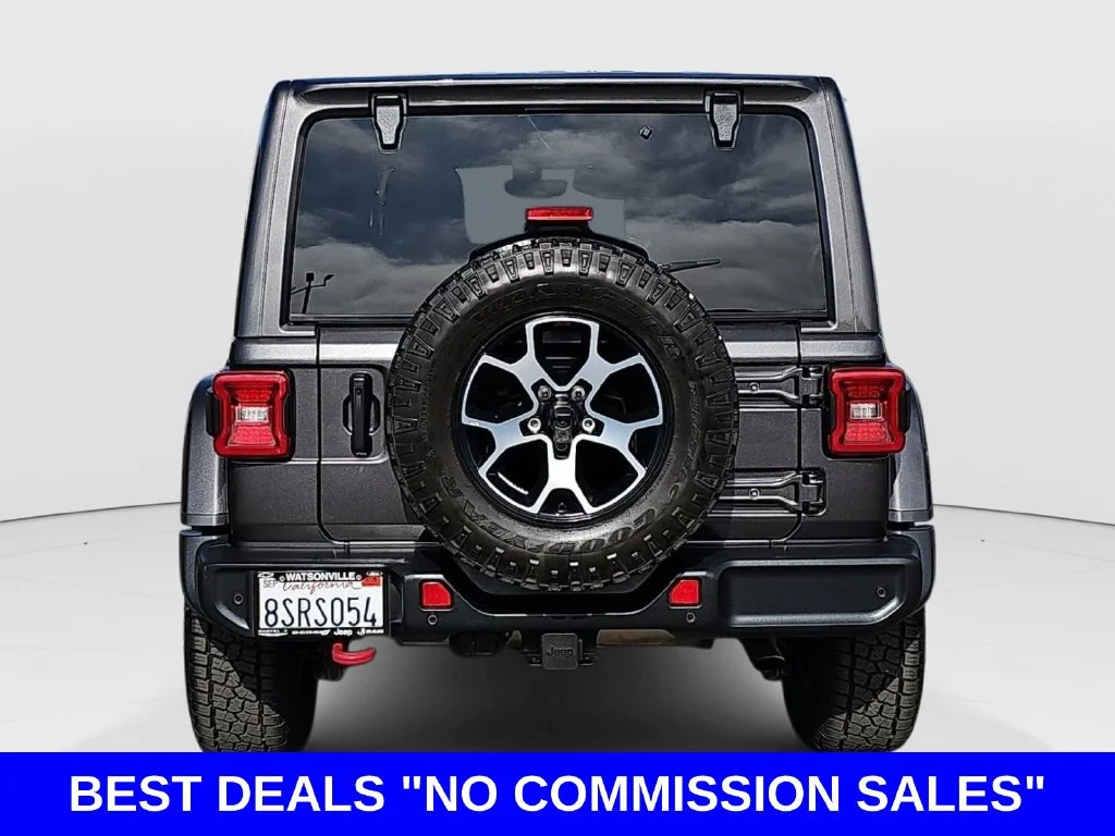 Used 2021 Gray Jeep Unlimited Rubicon image 4