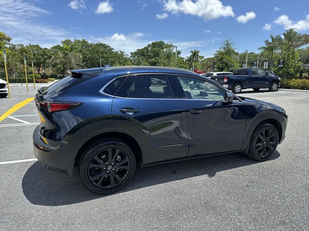 Used 2023 Deep Crystal Blue Mica Mazda 2.5 Turbo Premium Package image 4