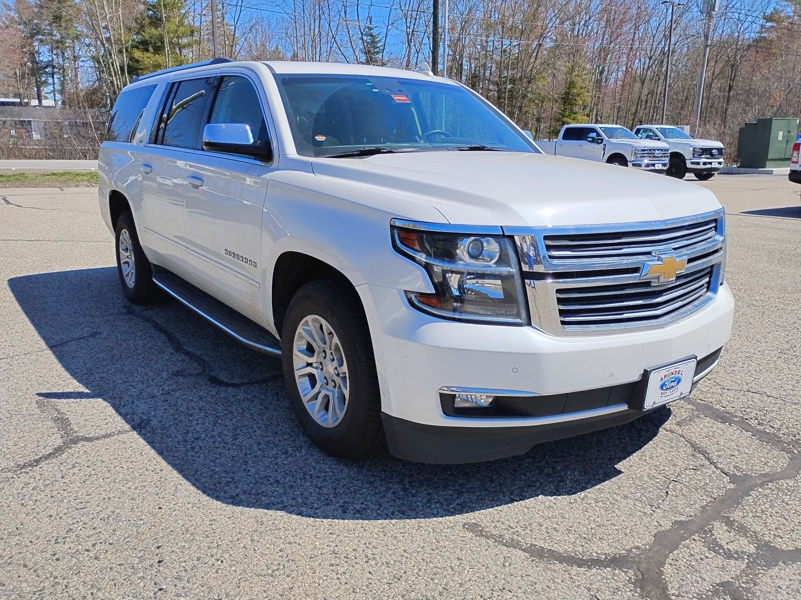 White 2016 Chevrolet Suburban 1500 LTZ 4WD SUV / Crossover Four-Wheel Drive