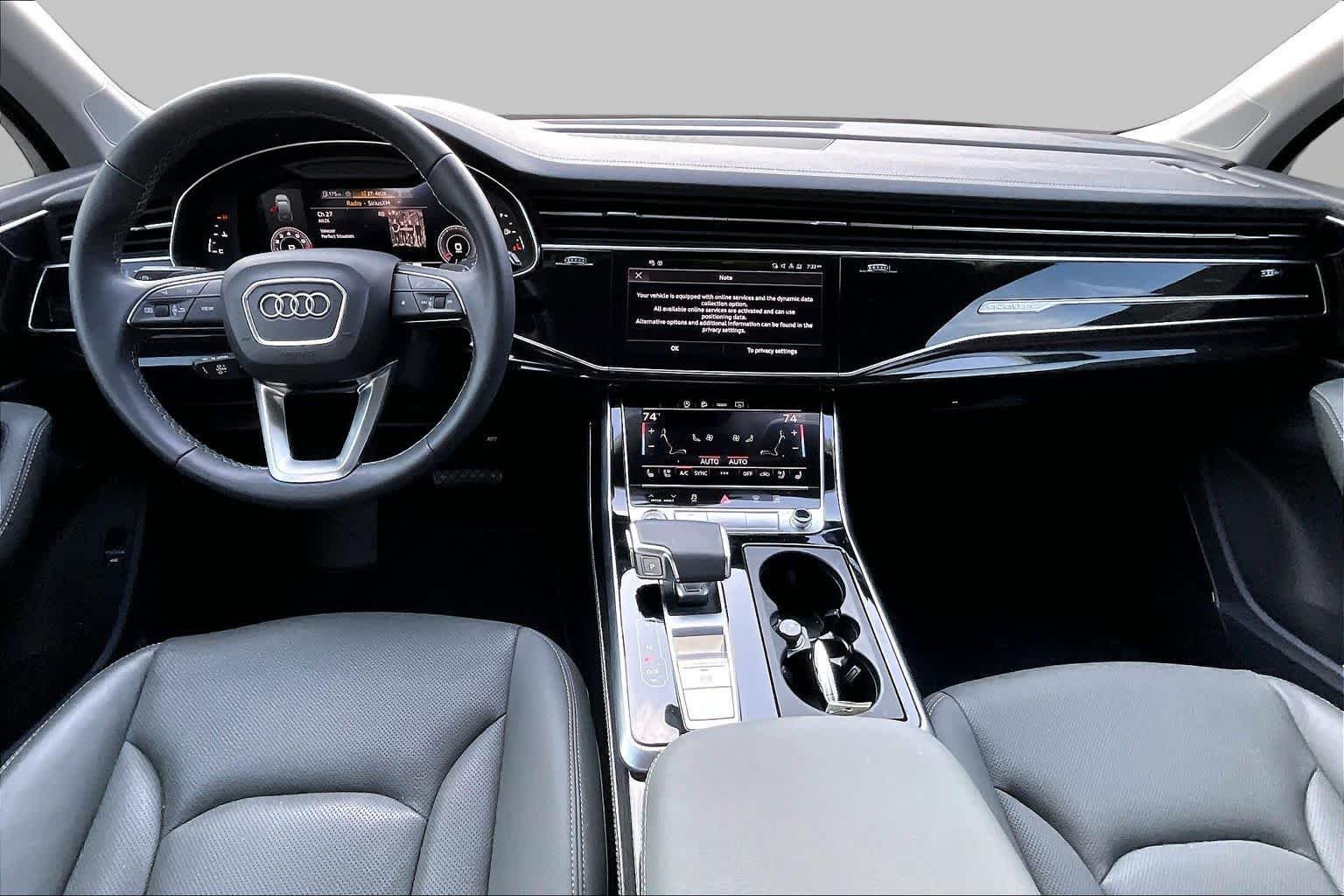 Used 2025 Mythos Black Metallic Audi Premium Plus image 14