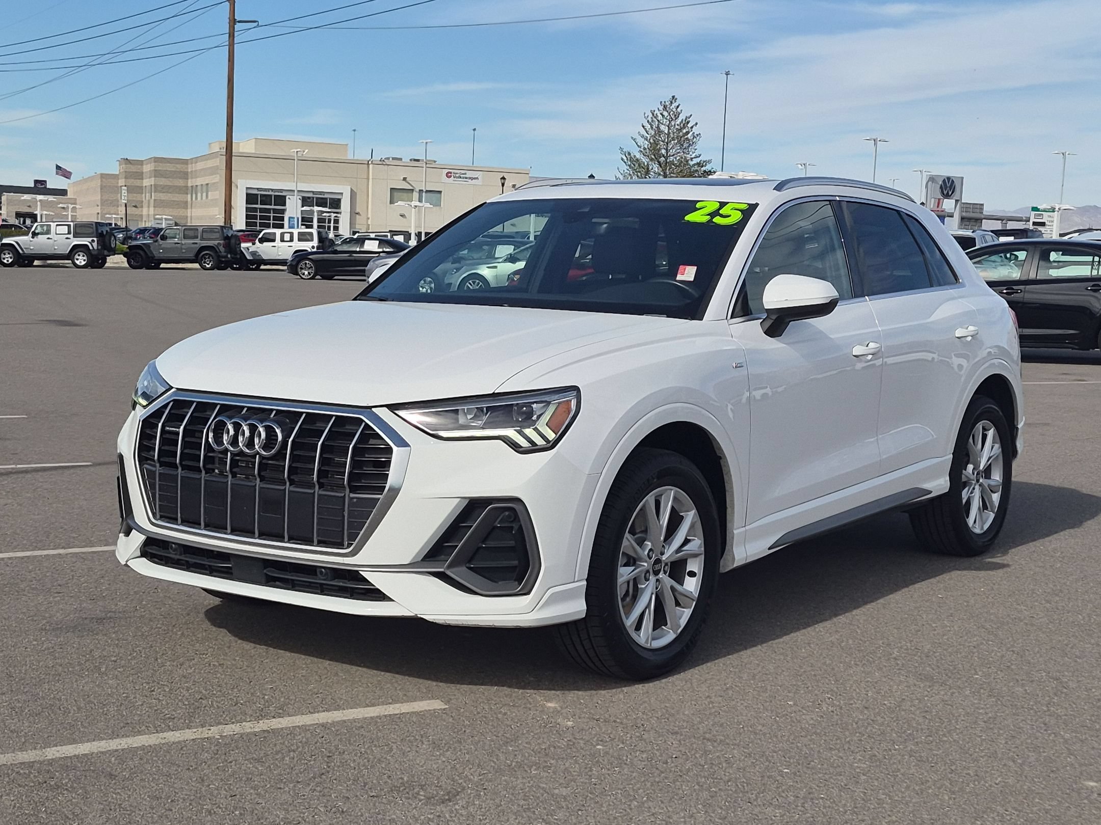 Used 2025 Black Audi S line Premium image 8