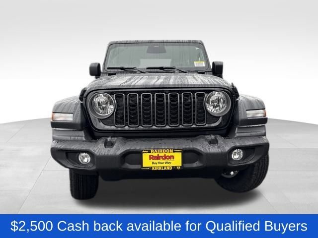 New 2026 Black Clear-Coat Exterior Paint Jeep Sport S image 2