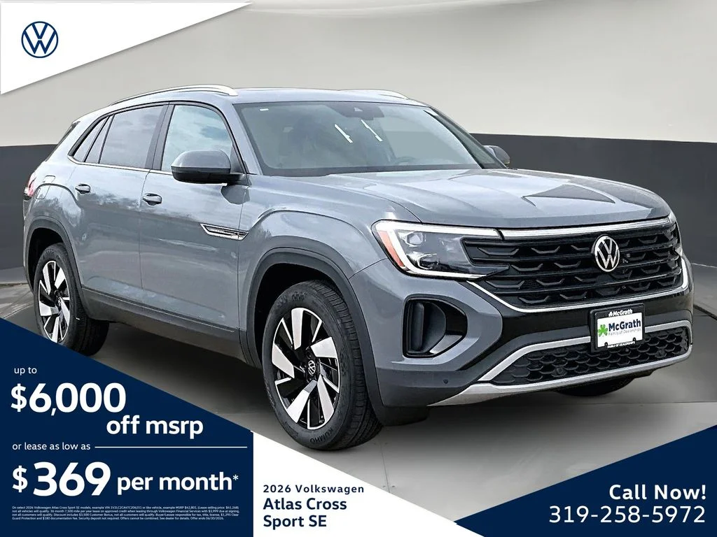 2026 Volkswagen Atlas Cross Sport