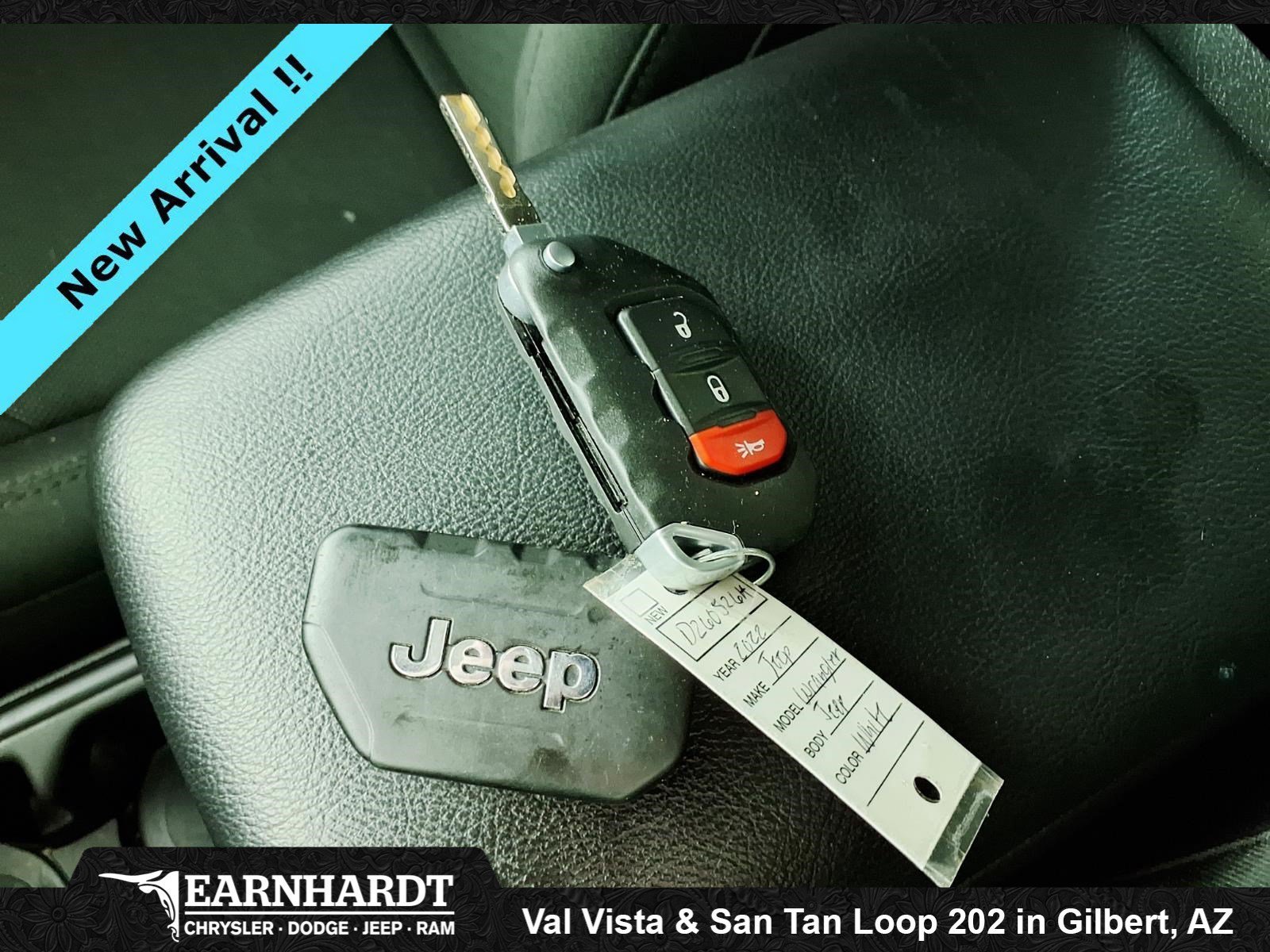 Certified Used 2022 Bright White Clearcoat Jeep Sport S image 24