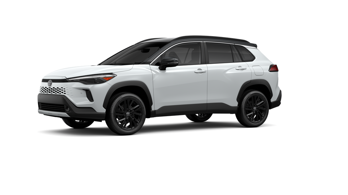 New 2026 Wind Chill Pearl with Jet Black roof Toyota Hybrid XSE image 24