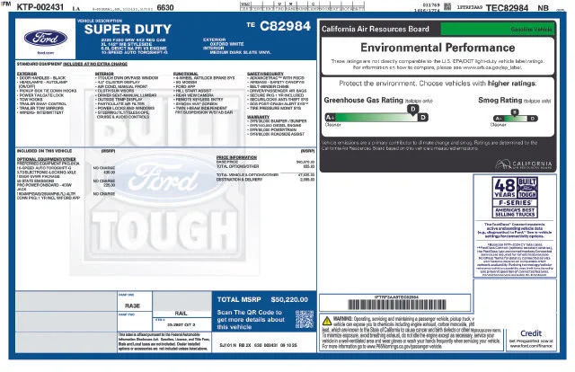 New 2026 Oxford White Ford F-350® XL image 4