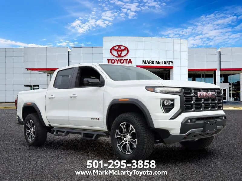 Used 2023 Summit White GMC 4WD Crew Cab AT4 image 7