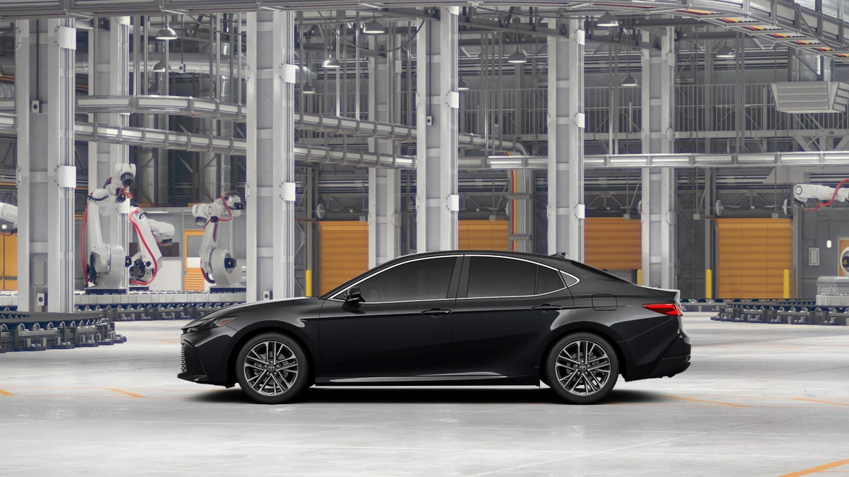 New 2027 Midnight Black Metallic Toyota XLE image 4