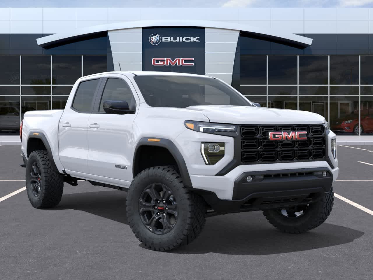 Used 2024 Summit White GMC 2WD Elevation image 13