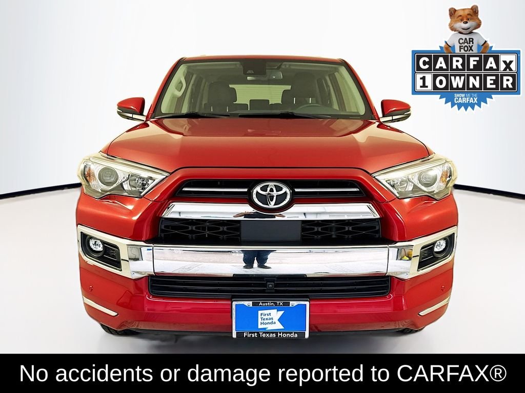 Used 2022 Barcelona Red Metallic Toyota Limited image 2