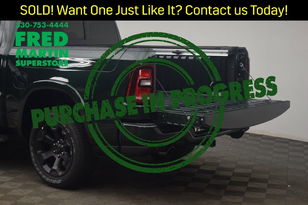 New 2026 Serrano-Green Metallic Exterior Paint RAM Big Horn/Lone Star image 10