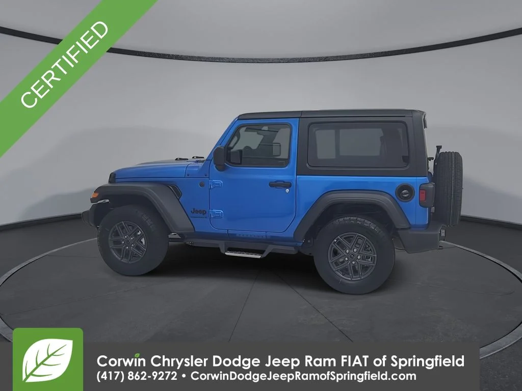 Certified Used 2024 Blue Jeep Sport S image 15