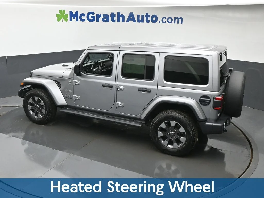 Used 2018 Silver Jeep Unlimited Sahara image 24