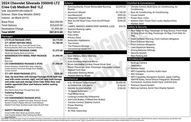 Certified Used 2024 Gray Chevrolet LTZ image 8