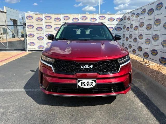 Used 2022 Passion Red Tintcoat Kia S image 3