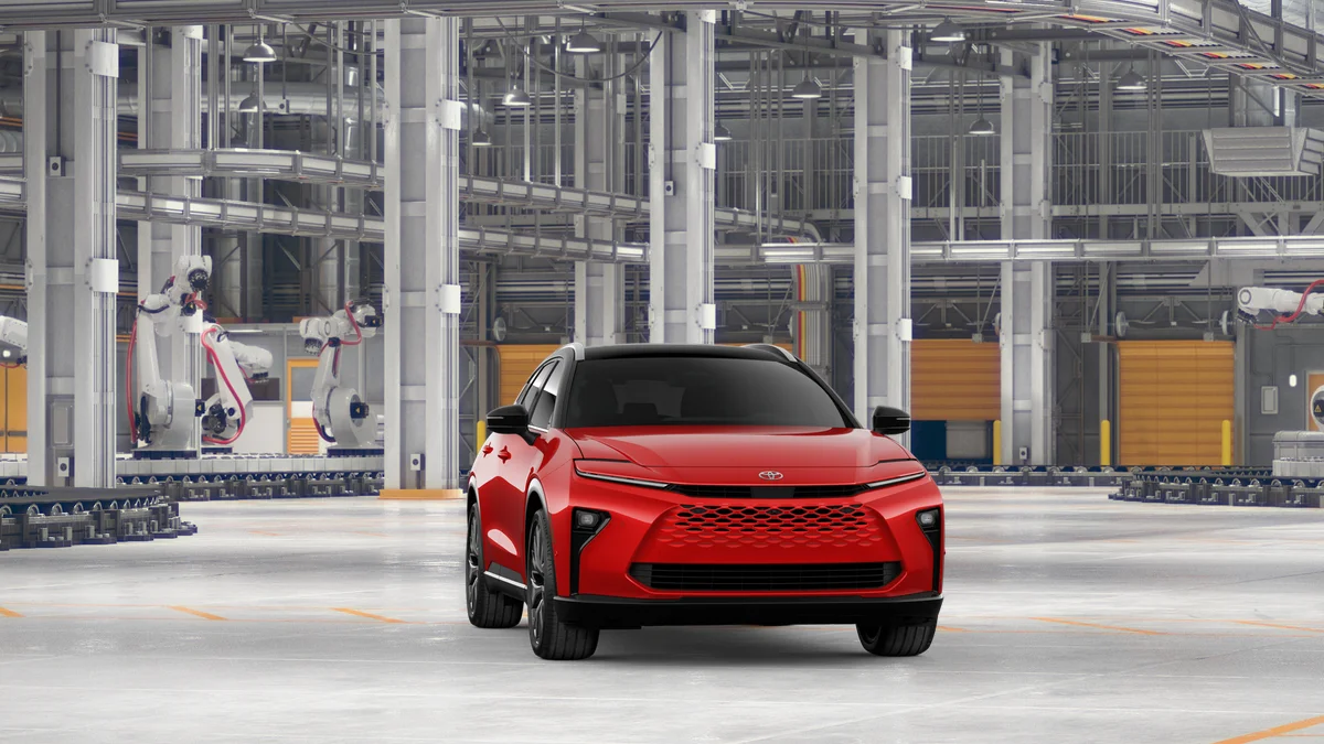 New 2026 Finish Line Red with Black roof Toyota Limited image 16