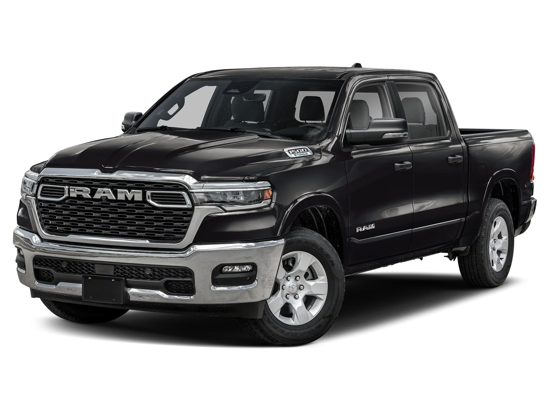 New 2027 Diamond Black Crystal Pearl-Coat  Paint Ram LONE STAR CREW CAB 4X2 5