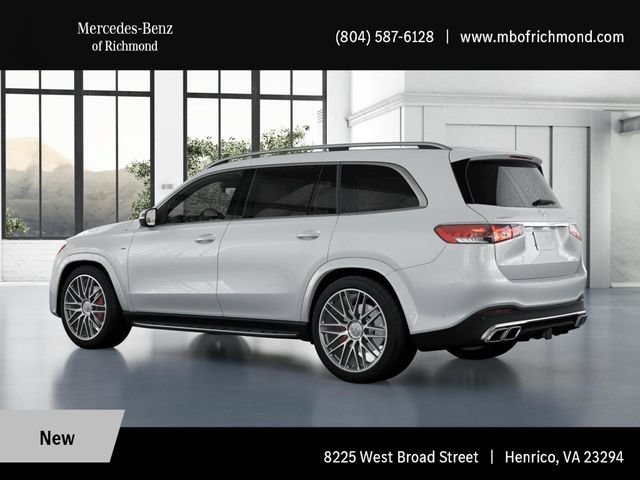 New 2026 MANUFAKTUR Moonlight White Metallic Mercedes-Benz AMG® GLS 63 4MATIC+ SUV image 72