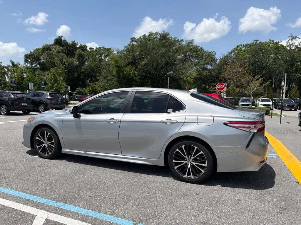 Used 2020 Celestial Silver Metallic Toyota SE image 10