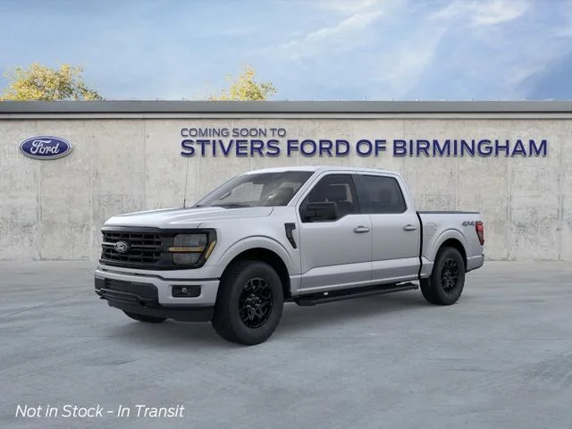 New 2026 Iconic Silver Metallic Ford XLT image 2