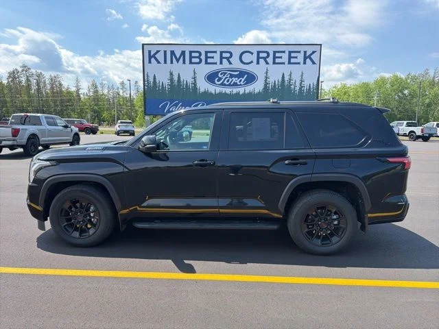 Used 2025 Toyota Sequoia Limited with VIN 7SVAAABA2SX051268 for sale in Pine River, Minnesota