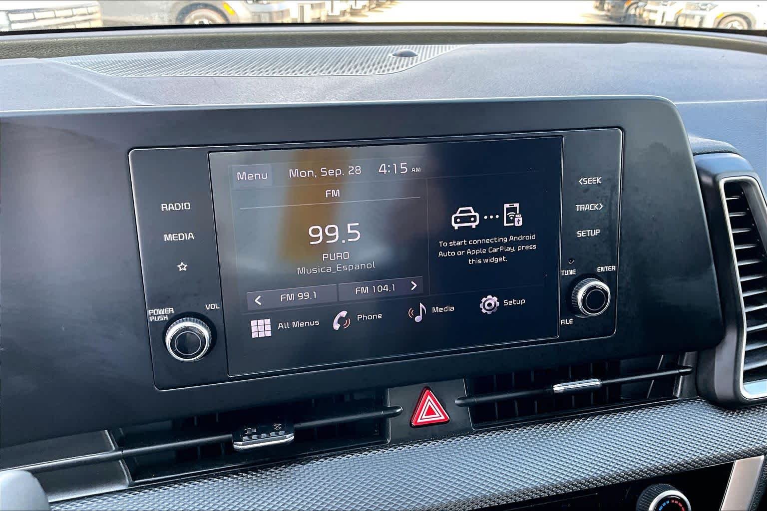 Used 2024 Fusion Black Kia LX image 30