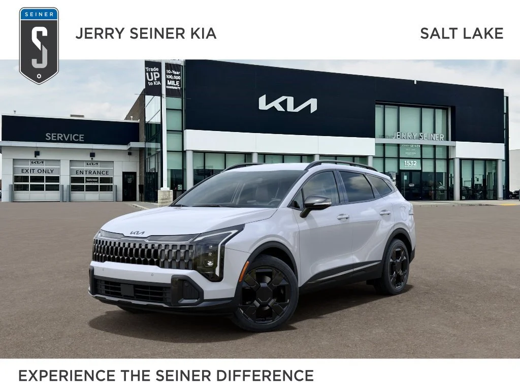 New 2026 Glacial White Pearl Kia X-Line image 1
