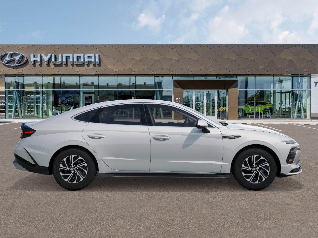 New 2026 Serenity White Hyundai Blue image 7