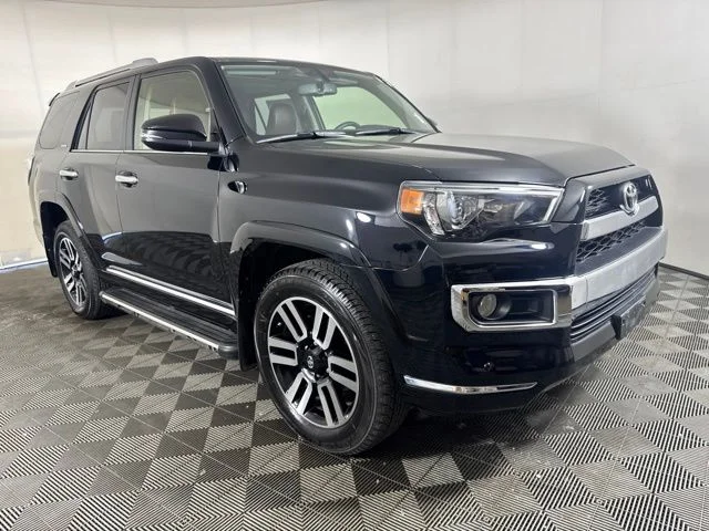 Used 2016 Midnight Black Metallic Toyota Limited image 1