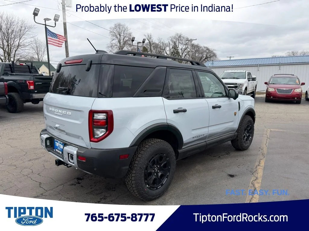 New 2026 Space White Metallic Ford Badlands® image 6