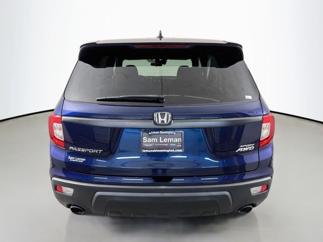 Used 2020 Blue Honda Sport image 6