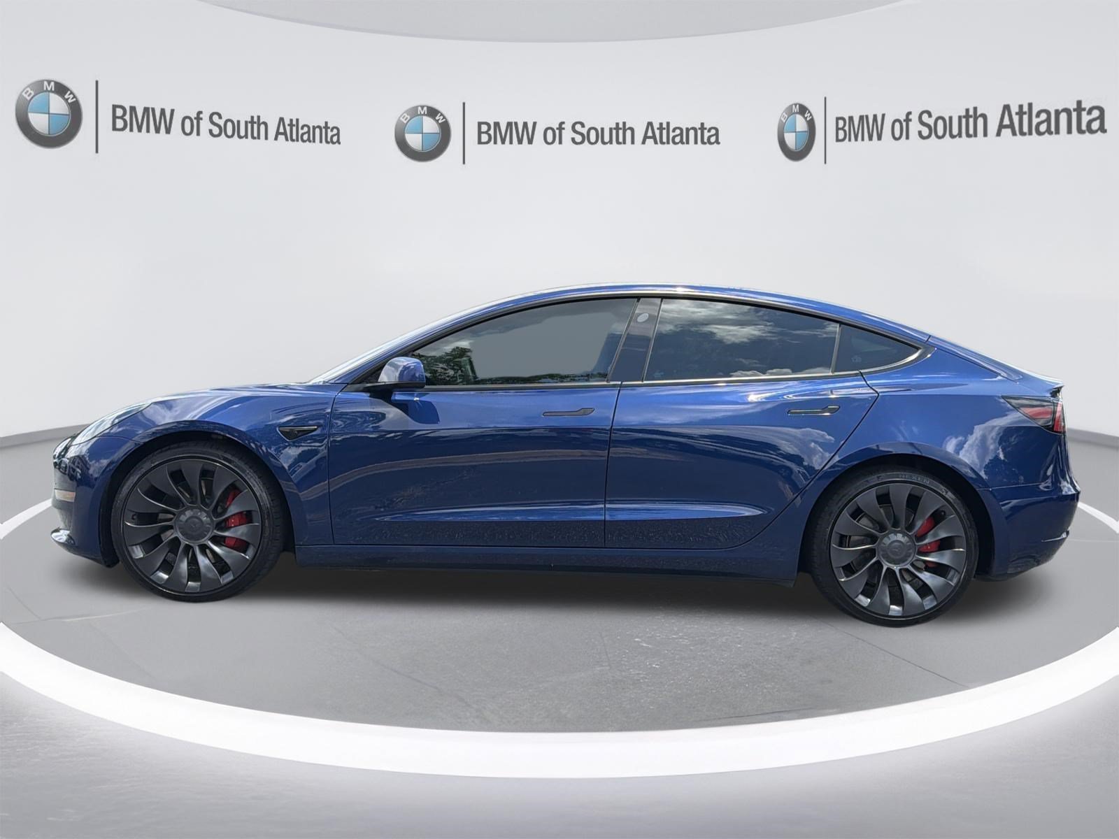 Used 2023 Deep Blue Metallic Tesla Performance image 18