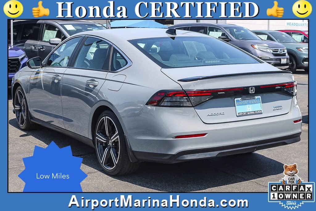 Certified Used 2023 Urban Gray Pearl Honda HYBRID SPORT BD image 7