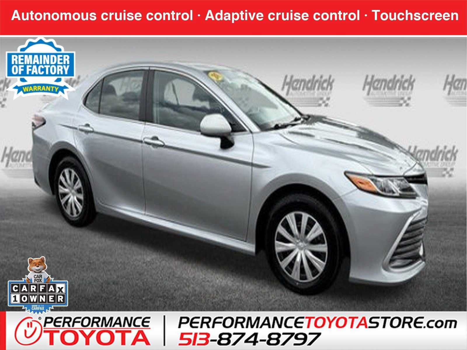 Used 2024 Celestial Silver Metallic Toyota Hybrid LE image 1